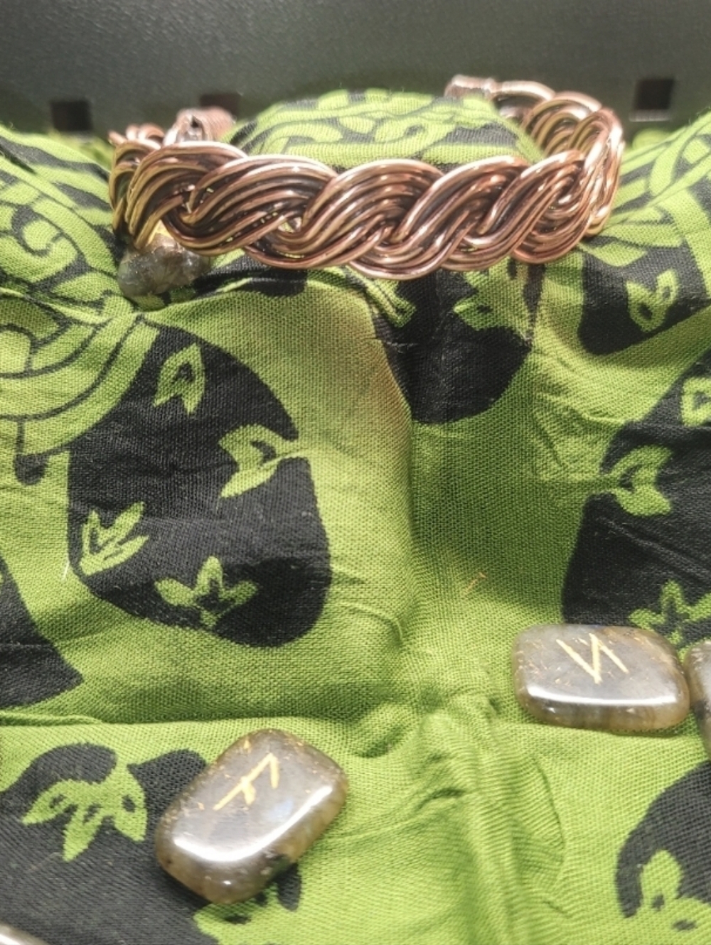 Handmade 100% Pure Copper Braided Torque Cuff | Metaphysical Healing Viking